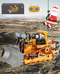 Construction Rc Set of 4 – Realistic Excavator Set Bulldozer Dump Truck &amp Loader Toy –Command The Site Conquer The Dirt with 2.4ghz Control Led Lights Die-Cast Metal Parts (1pc-3)