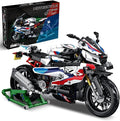 912PCS Motorcycle Building Block Set for Adults Compatible with Lego 1000 RR MOC Model Collectible Toys Gifts for Teens Boys Kids