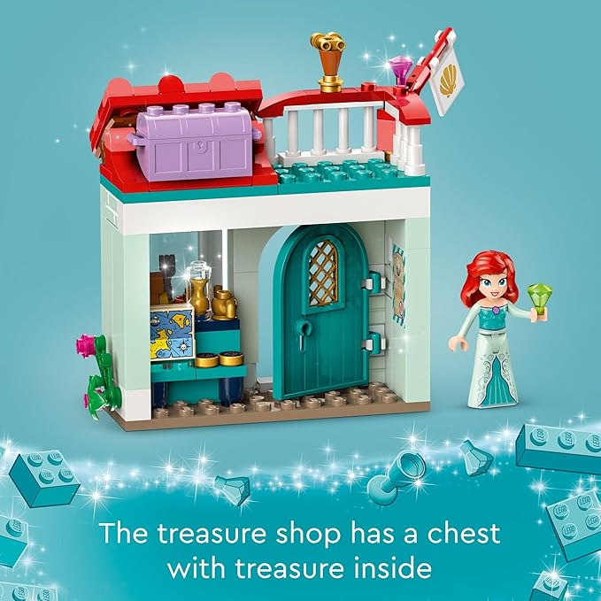 LEGO Disney Princess Market Adventure Building Toy Set - Pretend Play Disney Toy Figures &amp Playsets for Girls &amp Boys Ages 6+ - Gifts for Kids Birthdays Events - 43246