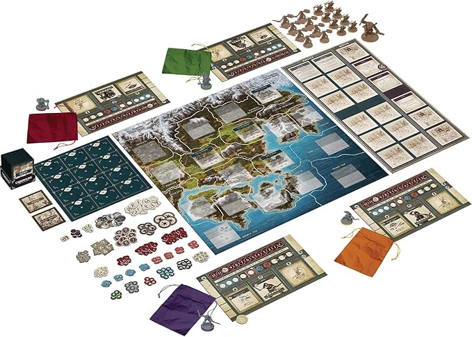Trudvang Legends Board Game | Tabletop Miniatures Strategy Game | Cooperative Fantasy Adventure Game for Adults and Teens | Ages 14+ | 1-4 Players | Average Playtime 120 Minutes | Made by CMON