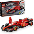 LEGO Speed Champions Ferrari SF-24 F1 Race Car Toys - Building Sets for Kids Boys &amp Girls Ages 10+ - Ferrari F1 Model Car Kits for Display or Play - Gift Ideas for Birthdays and Fans - 77242