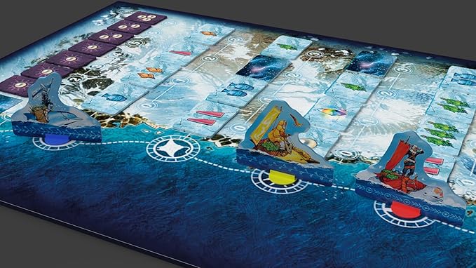 Reiner Knizia's Whale Riders Board Game | 2-6 Players | Ages 8+ | 45 Minutes | APE Games | Hand Managment | Tabletop | 2021 Meeple's Choice Award Nominee | Golden Geek Light Game of The Year Nominee