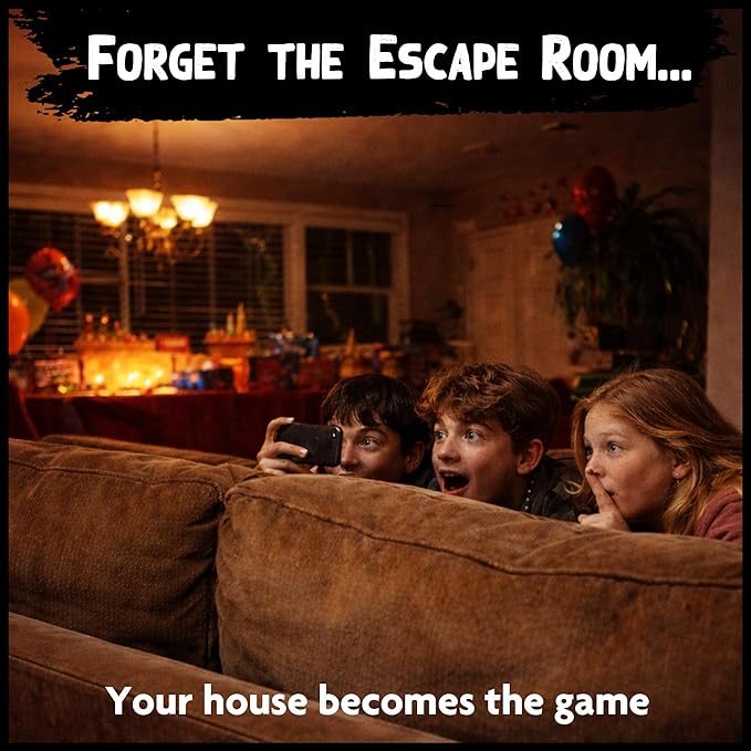 Let's Split Up - an Outrageous Horror Spoof Game | Ages 12+ 4-12 Players | Halloween Games for Teens | Horror Board Games Alternative | Outdoor Games | Teen Boys Gift Ideas | Pulse-Pounding Thrills!