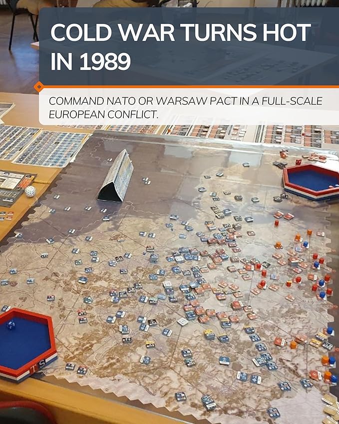 | Red Strike 1989 Board Game Operational NATO vs Warsaw Pact Wargame – Land Air &amp Sea Strategy