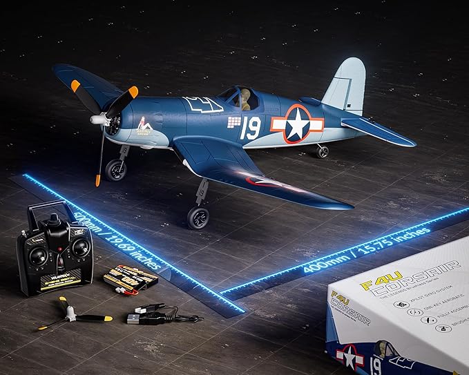 volantexrc Brushless RC Plane 4 Channel Remote Control Airplanes with 6-Axis Gyro3 Modes &amp Aerobatics 2.4GHz Radio Controlled Aircraft for Beginners &amp Adults