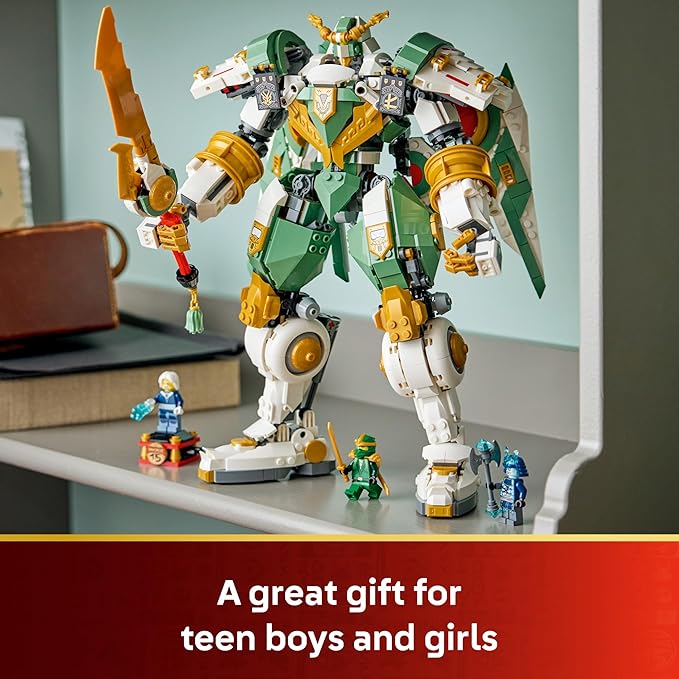 LEGO NINJAGO Lloyd's Titan Mech 15th Anniversary Building Toy - Collectible Mech Set for Boys &amp Girls Ages 14+ - Display as Bedroom Decor - Gift for Birthdays - 71860