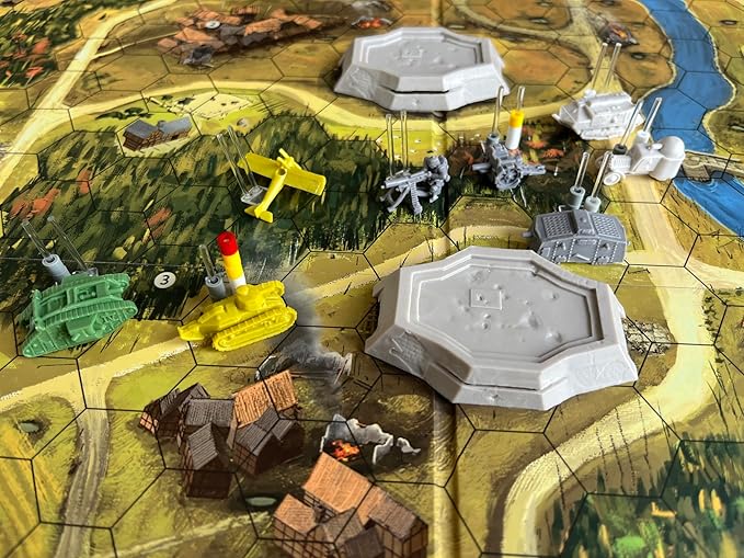 Trench Club WWI War Miniatures Strategy Board Game Ages 14+ 1-4 Players 2+ Hours Playing Time