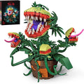 Millionspring Piranha Plant Audrey II 2 Building Blocks Set Toys Kit Horrors Flower Shop Decoration Valentine Gift for Tv Film Fans Families Friends 12+ On Halloween Birthday Christmas