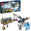 LEGO Avatar Floating Mountains Site 26 &amp RDA Samson 75573 Building Set - Helicopter Toy Featuring 5 Minifigures and Direhorse Animal Figure Movie Inspired Set Gift Idea for Kids Ages 9+