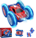 RC Cars Spider Toys for Kids 4-12 4WD Remote Control Car Spider Toy Gift Double Sided Stunt Car With LED Lights 2.4GHz 360° Flip &amp Spin/Rotation 60 Mins Playtime Gift for Kids Boys Beginners