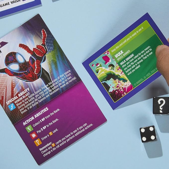 Monopoly Flip Edition: Marvel Board Game | Ages 8 and Up | 2 to 4 Players | Family Board Games for Kids Teens and Adults