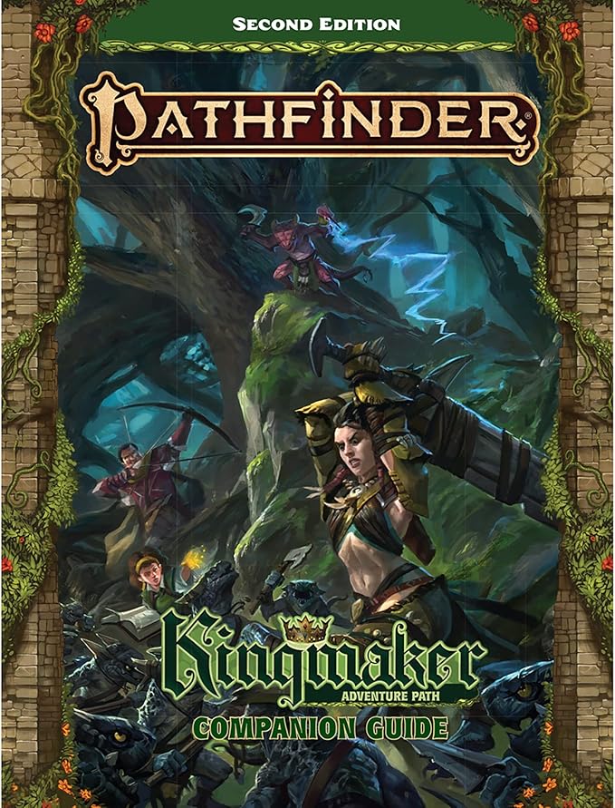 Pathfinder Kingmaker Companion Guide - 7 Detailed NPCs Camping Rules &amp Weather Systems for Tabletop RPG