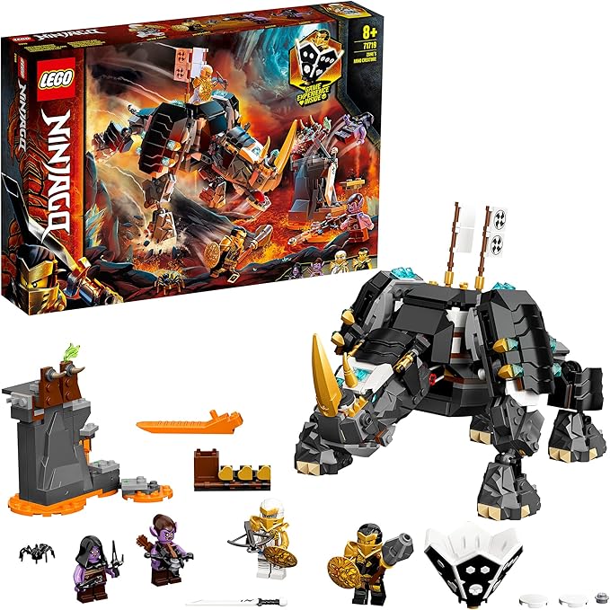 Lego 71719 NINJAGO Zane's Mino Creature 2in1 Building Set &amp Board Game