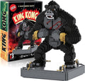 King Kong Building Set (2310 PCS) – Mini Kong Action Figure from Skull Island – Nano Brick Gorilla Construction Kit for Kids 15+ Adults Collectors – Movie Display Toy Gift
