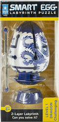 BLUE DRAGON 2-Layer Smart Egg Labyrinth Puzzle (Challenging)