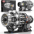 Mould King 10216 Aircraft Engine Building Kit for Adults Mini Transmission Engine Model Toy for Display DIY STEM Project for Teens(1214 PCS)