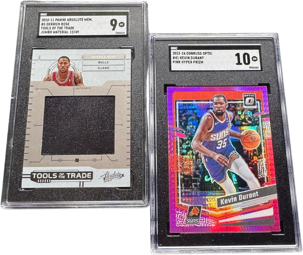 Basketball Mystery Slabs | 2 Graded Cards | Grade 8+ Guaranteed | PSA SGC GMA and More