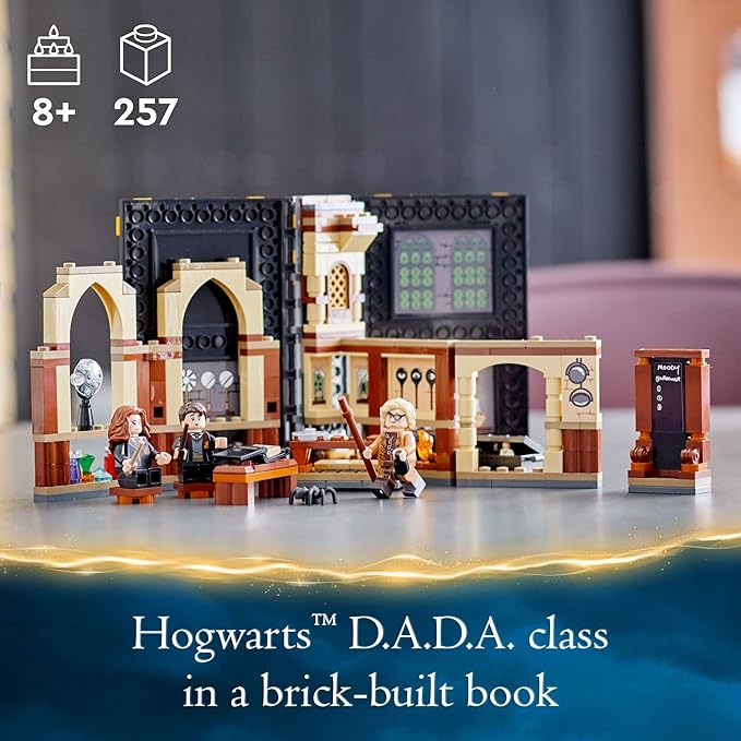 LEGO Harry Potter Hogwarts Moment: Defence Class 76397 Building Kit Collectible Classroom Playset for Ages 8+ (257 Pieces)