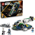LEGO Star Wars: Attack of The Clones Jango Fett's Starship Building Toy - Pretend Play Set for Boys &amp Girls Ages 9+ - Gift for Birthdays - Collectible Model Kit &amp Kids Room Decor - 75433