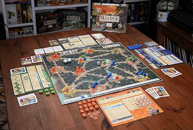 Root: A Game of Woodland Might and Right | Asymmetric Strategy Board Game by Leder Games | 2–4 Players | Ages 14+ | Adventure Conflict &amp Area Control
