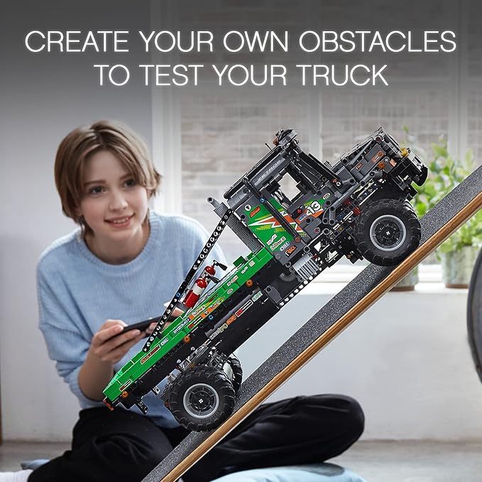 LEGO Technic App-Controlled 4x4 Mercedes-Benz Zetros Trial Truck 42129 Building Toy Set for Kids Boys and Girls Ages 12+ (2129 Pieces)