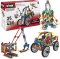 K'NEX - Adventure Wheels Building Set - 480 Pieces‚ STEM Building Creative Construction Set‚ Ages 7+
