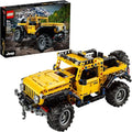 LEGO Technic Jeep Wrangler 4x4 Toy Car 42122 Model Building Kit - All Terrain Off Roader SUV Set Authentic and Functional Design STEM Birthday Gift Idea for Kids Boys and Girls Ages 9+