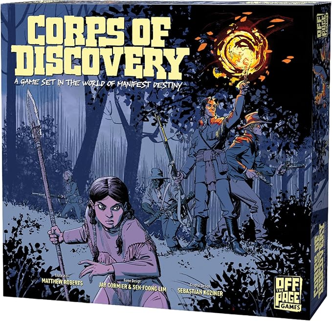 Corps of Discovery – Cooperative Adventure Board Game by Off The Page Games | 1–4 Players | Ages 14+