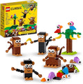LEGO Classic Creative Monkey Fun 11031 Building Toy Set for Kids Boys and Girls Ages and Up Makes a Great Gift for Grandchildren