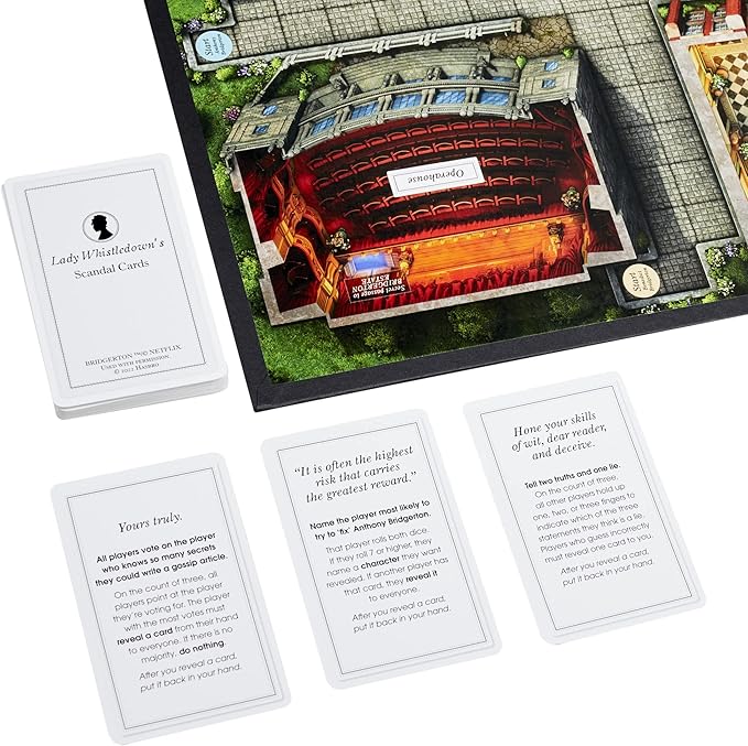 Hasbro Gaming Clue: Bridgerton Edition-BoardGame for Ages 17+Game for Bridgerton Fans for 3-6 Players Inspired by Shondaland's Original Series on Netflix