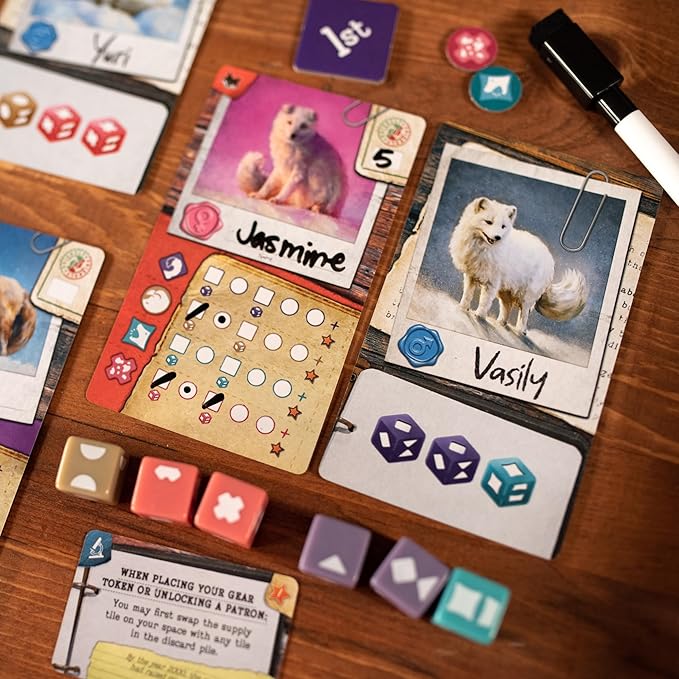 The Fox Experiment Board Game - Breed and Evolve Your Foxes! Strategy Game Fun Family Game for Kids and Adults Ages 10+ 1-4 Players 60 Minute Playtime Made by Pandasaurus Games