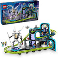 LEGO City Robot World Roller Coaster Building Set - Kids Engineering Toy with Posable Mech Suit for Boys &amp Girls Ages 8+ - Gift Ideas for Christmas - 60421