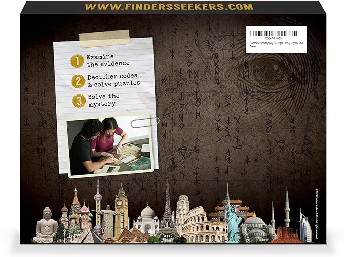 Mystery Game | Switzerland: Heist in The Alps – Be a Detective and Investigate an Unsolved Case Escape Room Puzzles for Date Night Game Night or Solo.