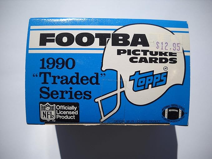 1990 Topps Football Traded Factory Set with Emmitt Smith's Rookie Card!