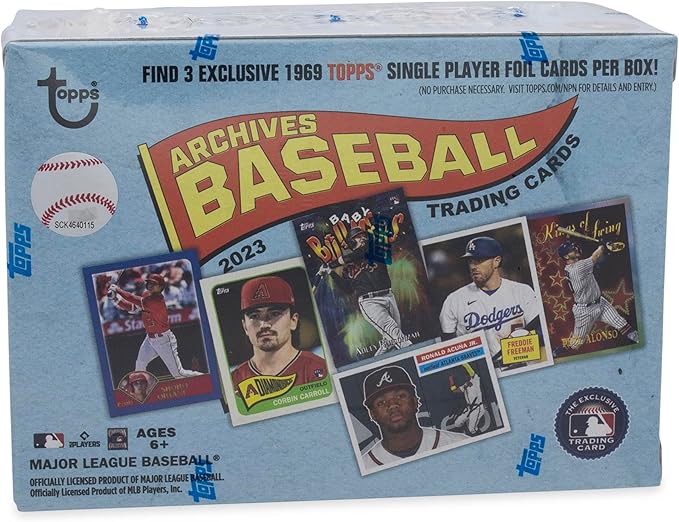 MLB Topps 2023 Archives Baseball Trading Card BLASTER Box [7 Packs]