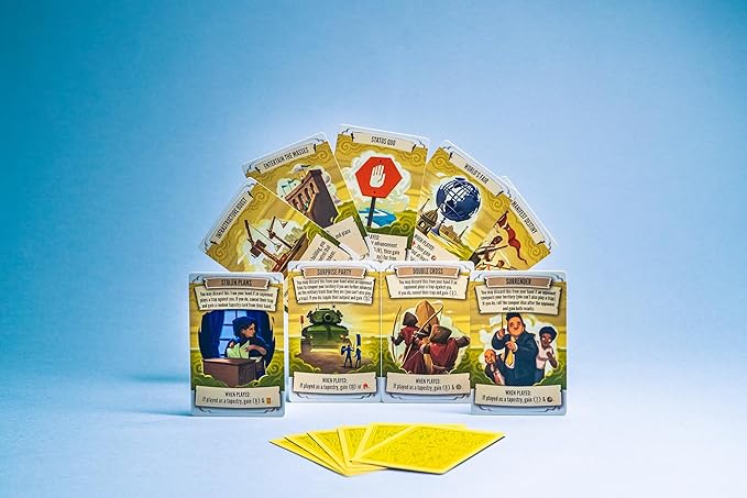 Stonemaier Games: Tapestry: Plans &amp Ploys Expansion by Jamey Stegmaier | Add to Tapestry (Base Game) | New Civilizations Achievements Tapestries and Landmarks | 1-5 Players 120 Mins