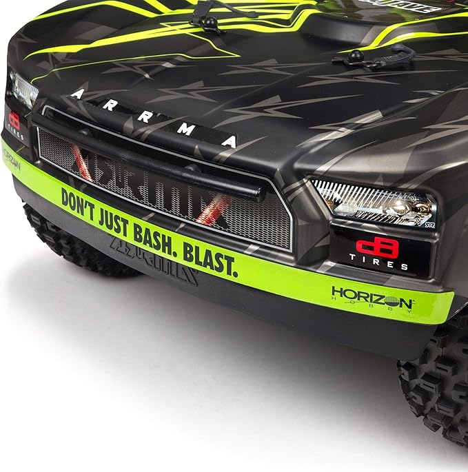 ARRMA RC Truck 1/7 Mojave 6S V2 4WD BLX Desert Truck with Spektrum Firma (Ready-to-Run) Green/Black ARA7604V2T1