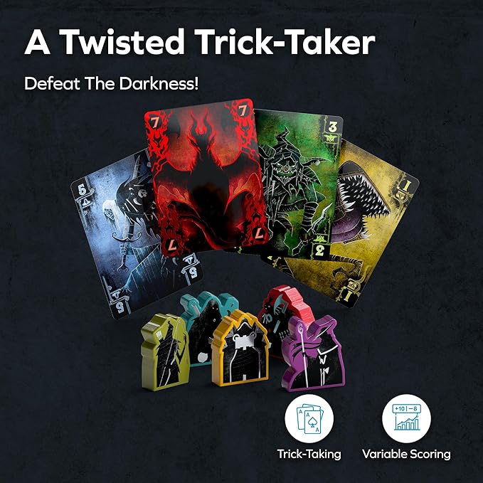 Allplay Torchlit Board Game - Card Game 2 to 5 Player - 40 Minutes Game Time