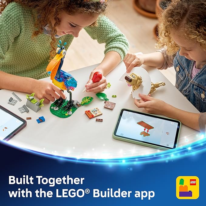 LEGO Disney and Pixar Kevin &amp Dug Building Toy - 'Up' Movie Set for Girls &amp Boys Ages 9+ - Disney Gift for Kids &amp Fans - Kids Bedroom or Desk Decor - 43290
