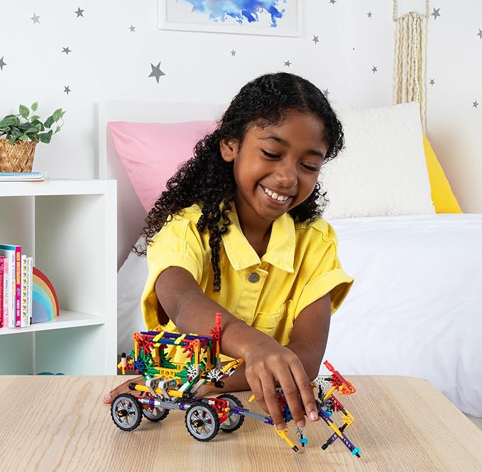 KNEX 80 Model Deluxe Set with Reusable Bag - STEM Building Kit Kid Construction Creative Play Toy‚ Ages 8+