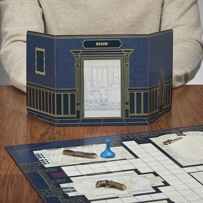 Hasbro Gaming Clue Board Game Signature Collection Premium Packaging and Components Family Games for Kids and Adults Mystery Games for 2 to 6 Players