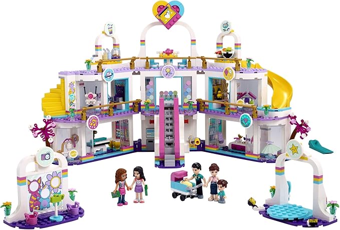 LEGO Friends Heartlake City Shopping Mall 41450 Building Kit Includes Friends Mini-Dolls to Spark Imaginative Play Portable Elements Make This a Great Friendship Toy New 2021 (1032 Pieces)