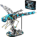 Mechanical Dragonfly Building Blocks Sets Animal Insert Building Kits Mech Animal Model Toys for Adults Teens 866 PCS