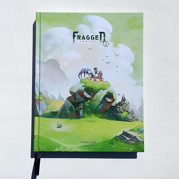 Modiphius: Fragged Empire 2nd Edition: Setting Guide - Expansion Book Hardcover RPG Full Color Post-Post-Apocalyptic Sci-Fi Roleplaying