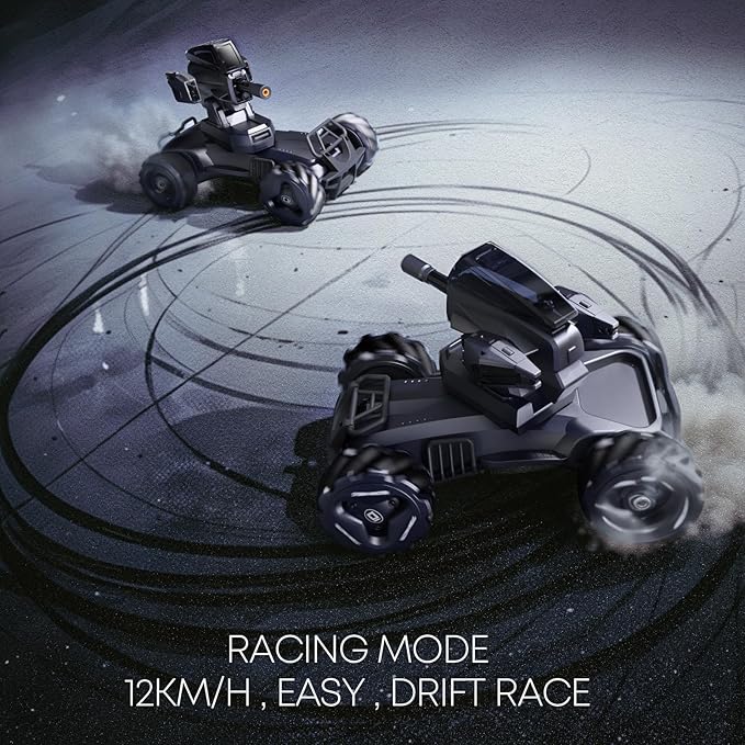 V997 RC Big Truck : 4X4 Large Off-Road RC Car for Adults1:8 Large RC Car Educational STEM Car &amp Programming &amp Water Bombs Battle120Mins Play Time for Adults and Age 14+ (Black)