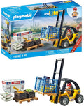 Playmobil Forklift Truck with Cargo