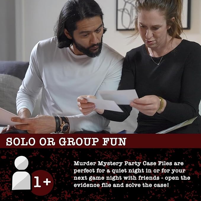 Murder Mystery Party Case Files: Mile High Murder for 1 or More Players Ages 14 and Up