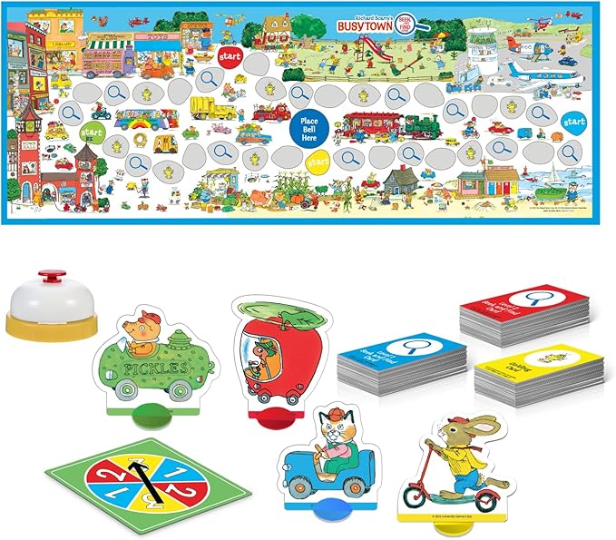 Briarpatch Richard Scarry's Busytown Seek and Find Game Based on Early Reader Books for Preschool Kindergarten and 1st Grade