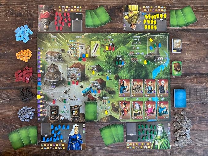 Renegade Game Studios Architects of the West Kingdom Board Game – Strategic Worker-Placement for 1-5 Players