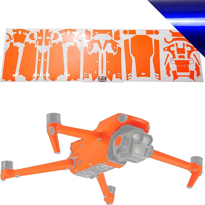 WRAPGRADE Skin Compatible with DJI Mavic 3 Pro (Stratosphere Blue)